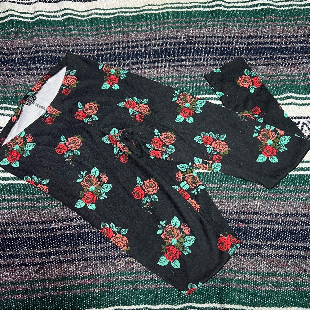 Floral leggings